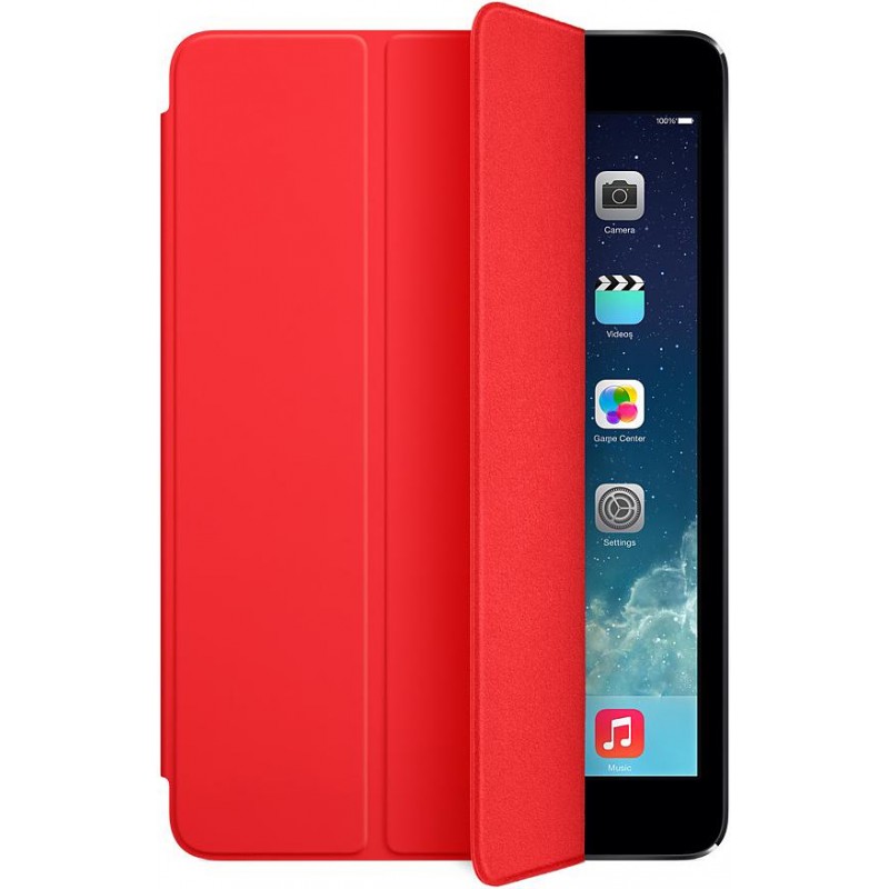 Protectores para Tablet  para Apple  iPad Mini 5 Funda flip cover tri-fold Rojo